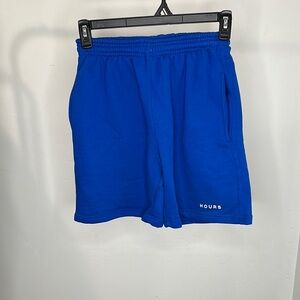 HOURS Blue Casual Shorts